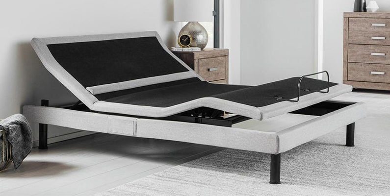 Adjustable bed base ultra-ergonomic