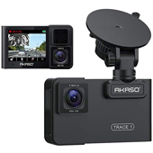 AKASO Trace 1 Dual Dash Cam for Cars
