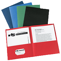 Avery Two-Pocket Folders, 40-Sheet Capacity, 25 Assorted Folders