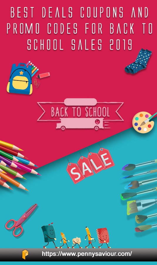 Back To School Sales Deals and Coupons Pinterest