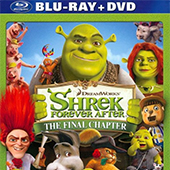 Shrek Forever After/Donkey`s christmas shrektacular discs blu-ray-dvd