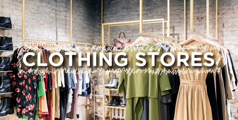 clothing stores