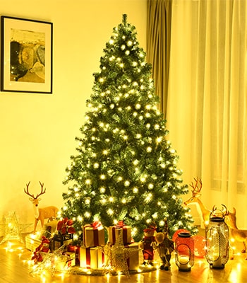 Costway PVC Christmas tree