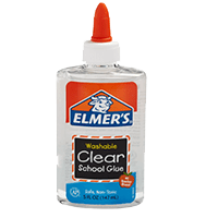 elmers clear glue