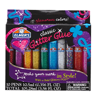 elmers glitter glue pens
