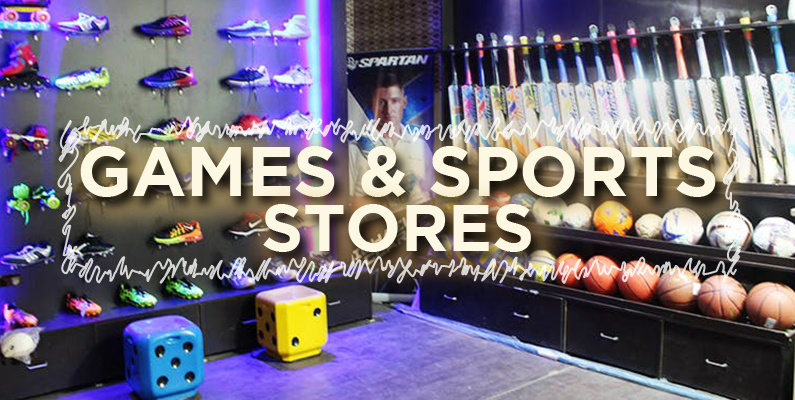 gamesand sports stores
