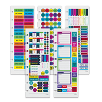 notebook sticker sheets