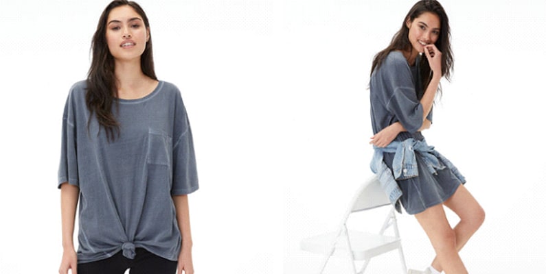 Oversize Boyfriend Crew Tee