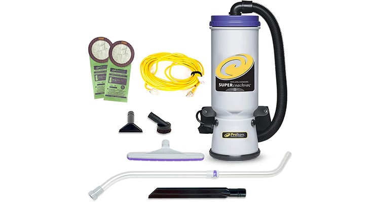 ProTeam Backpack commercial vacuum cleaner