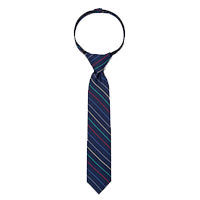 stripe zipper ties