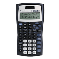 Texas Instruments TI-30X IIS Scientific Calculator, 10-Digit LCD
