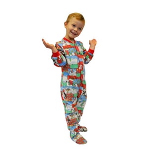 Toddler Footie Pajamas