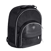 Viking Medium Black Street/Sportbike Sissy Bar Backpack