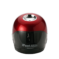 Westcott iPoint Ball Battery Sharpener, Red/Black