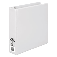 Wilson Jones Basic Round Ring View Binder, 2