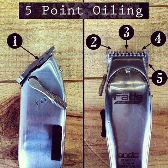 Oil, Disinfect, And Assemble Your Clippers