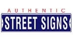 authentic street signs coupon code discount code